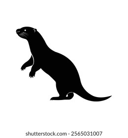 Otter +squirrel selotte vector design