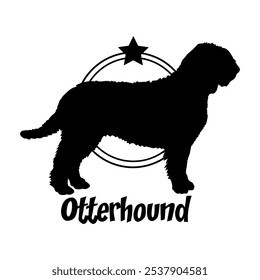 Silhueta de cão de cão de cão, cão, raças de cães, logotipo, vetor, silhueta, design de logotipo, animal, ilustração, ícone, sinal, design, preto, símbolo, pet