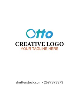 Otto Logo Design, Vektorlogo, Illustration Logo Design 