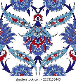 Ottoman ancient Turkish patterns, motifs