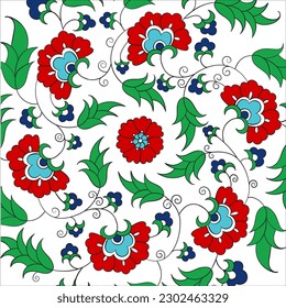 Ottoman ancient Turkish patterns, motifs