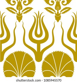 Ottoman carnation and tulip textile design