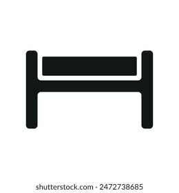 Silla otomana icono de diseño de Vector Plantillas simples y modernas