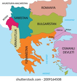 Ottoman Empire after the Balkan War