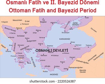 Ottoman Fatih and Bayezid Ruler Period