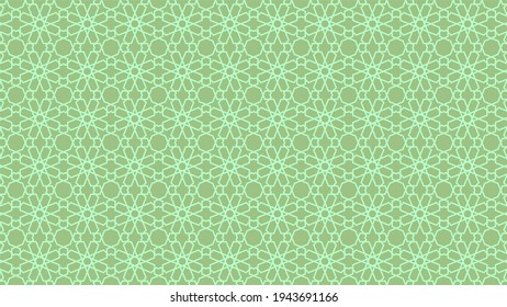Geometrisches osmanisches Moslem-Muster. Dekorative, nahtlose islamische Mustervektor. Illustration, Vektorhintergrund. Design-Verwendung für Stoff, Druck, Mode-Design, Textilien, Tapete, Hintergrund, Banner, Flyer.