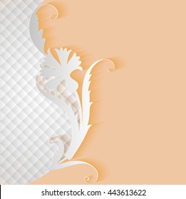 Ottoman Motif Carnation Drawing