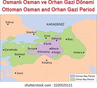 Ottoman Osman and Orhan Ruler 
Period