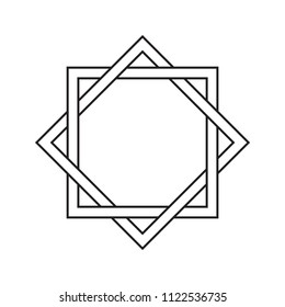 Ottoman period vector motif drawing