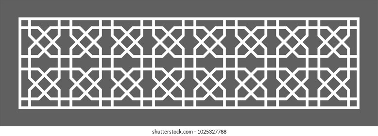 Ottoman style, textured seamless illustration. Abstract geometric mosaic pattern with polygons and stars.