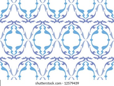 Ottoman style wallpaper pattern and shape