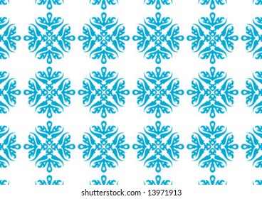 Ottoman style wallpaper pattern and shape