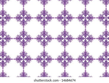 Ottoman style wallpaper pattern and shape