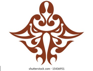 Ottoman style wallpaper pattern and shape