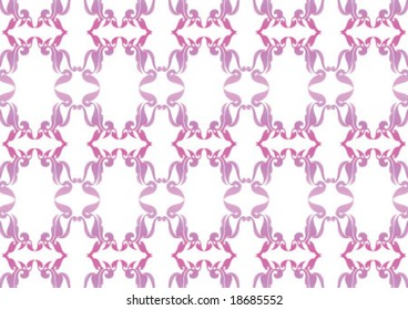 Ottoman style wallpaper pattern and shape