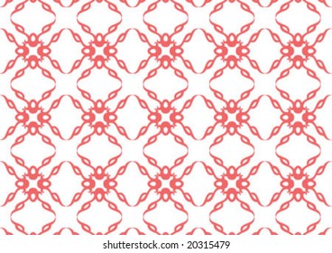 Ottoman style wallpaper pattern and shape