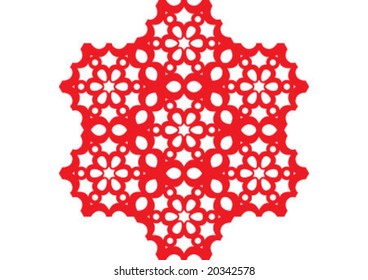 Ottoman style wallpaper pattern and shape