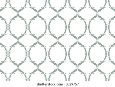Ottoman style wallpaper pattern and shape