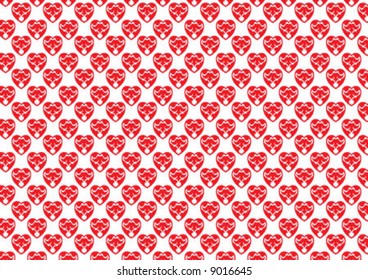 Ottoman style wallpaper pattern and shape