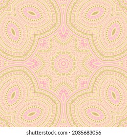 Ottoman traditional mosaic vector seamless ornament. Tile print design. Delicate dutch pattern. Pottery print design. Geometric shapes composition.