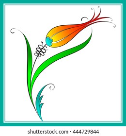 Ottoman Tulip Motif