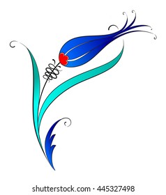 Ottoman Tulip Motif