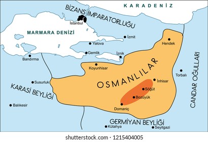 Ottomans in the period of Osman Gazi
