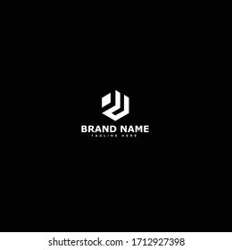 OU Letter Logo Design Template Vector