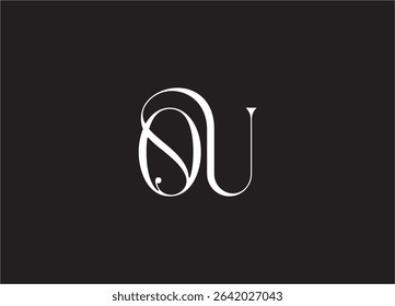 OU Logo Design Creative and Modern Logo Design