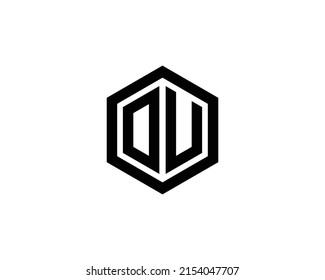 OU logo design vector template