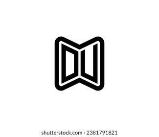 OU logo design vector template