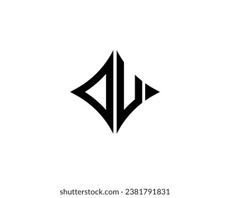 OU logo design vector template