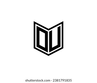 OU logo design vector template