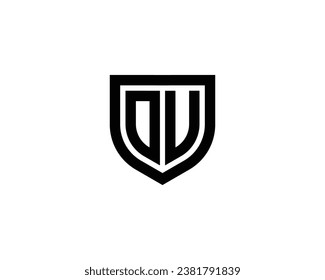 OU logo design vector template