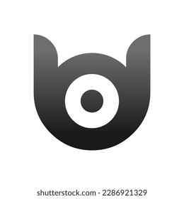 OU UO letter icon logo template 1