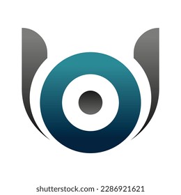 OU UO letter icon logo template 2