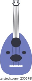Oud, folklore musical stringed Arabic instrument.