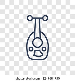 Oud icon. Trendy linear Oud logo concept on transparent background from Religion-2 collection
