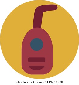 Instrumento, ilustración, vector sobre fondo blanco.