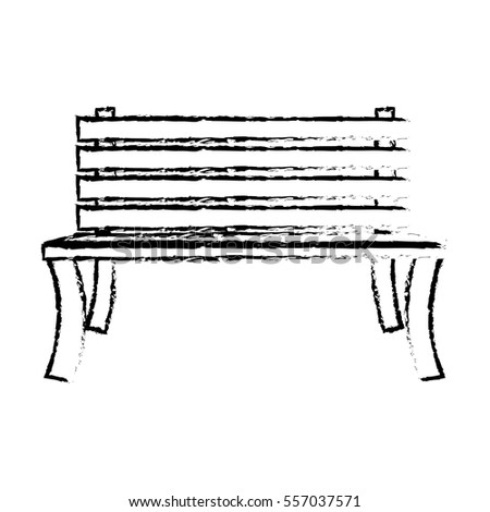 oudoors bench icon image vector illustration design 