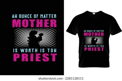 AN OUNCE OF MATTER...AWESOME T SHIRT DESIGN