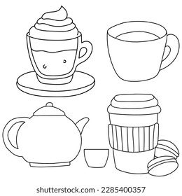 Our collection of cute and whimsical black and white food illustrations will make your heart melt. Perfect for creating charming designs for menus, recipe books, and food blogs.
