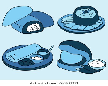 Our collection of cute and whimsical black and white food illustrations will make your heart melt. Perfect for creating charming designs for menus, recipe books, and food blogs.