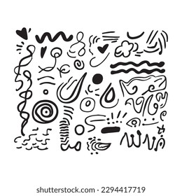 Our collection includes thousands of high quality hand doodles that can be easily integrated into your design projects