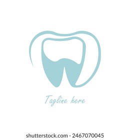 Nuestro logotipo dental cuenta con un icono dental elegante y moderno, que simboliza el cuidado bucal profesional e integral. El diseño limpio refleja confianza, precisión y el compromiso de mantener el brillo y las sonrisas.