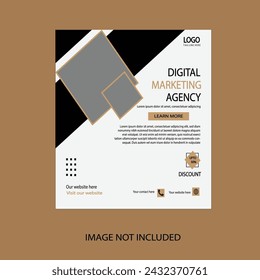 Our digital minimal creative social media design encapsulates the essence of modern sophistication, offering a refreshing departure from cluttered digital landscapes.