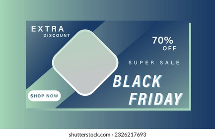 Our eye-catching Black Friday Sale banner features bold typography and vibrant colors, creating a sense of urgency and excitement that entices customers to take advantage of incredible discounts.