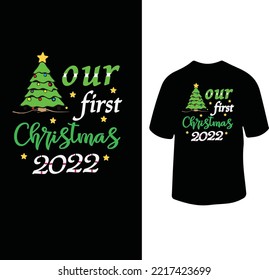our first Christmas 2022 stylist t shirt for men and woman 
