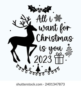 Our First Christmas Ornament 2023 bundle in Our New Home illustration svg