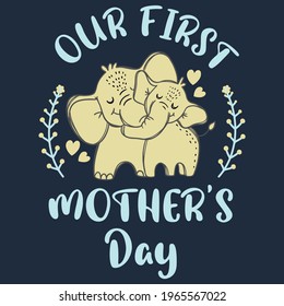 Download First Mothers Day Text Stock Vectors Images Vector Art Shutterstock